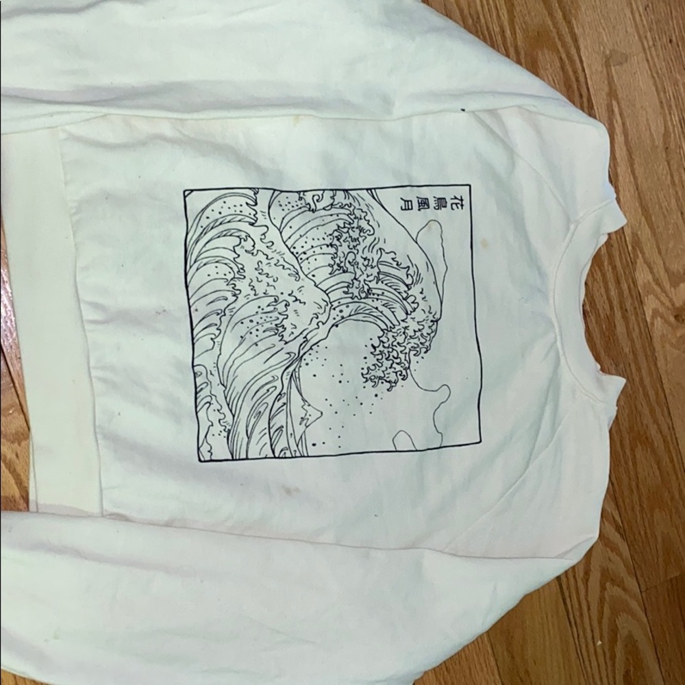 Pacsun crewneck brand LA HEARTS